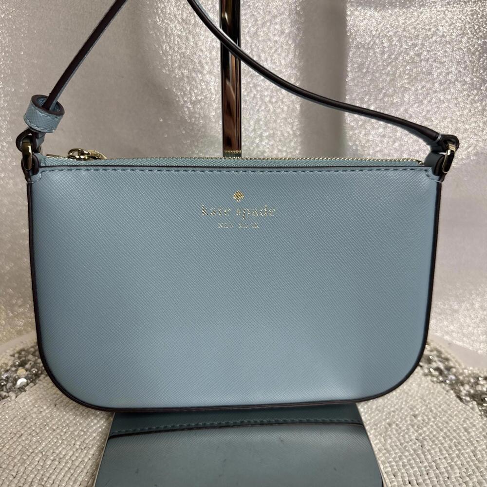 Kate Spade New York Blue Small Crossbody Bag Purse 7.5” X 5” NWOT